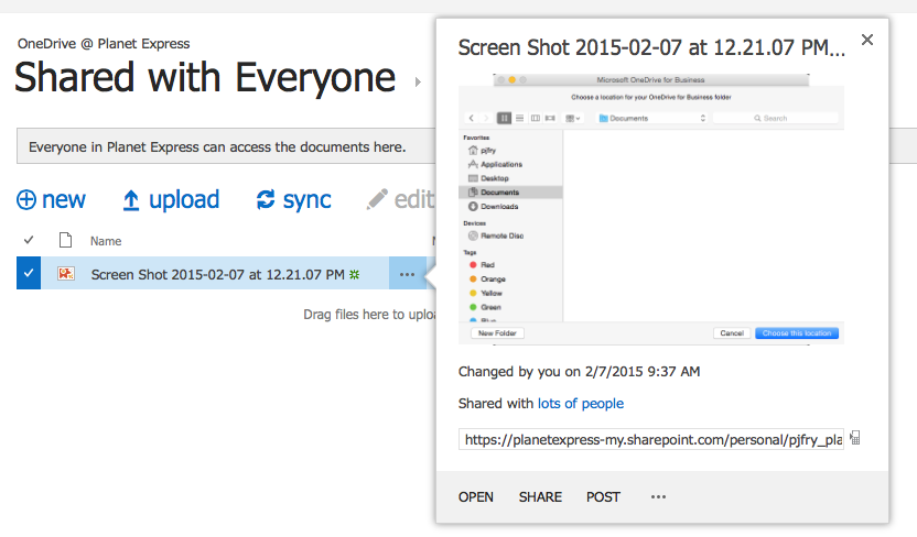 Onedrive For Business Mac Sync El Capitan